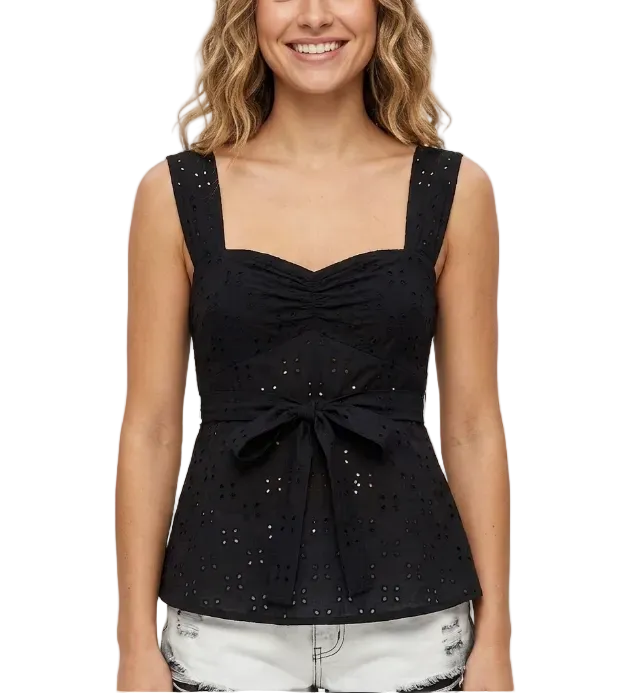 Timeless & Elegant Slim Fit Sweetheart Neck  Sleeveless  Breathable Summer Tops for Women - BP-B20-TOP-03