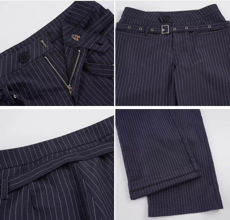 Timeless & Elegant Straight Wide Leg Dress Pants for Women - BP-PNT-B20-08