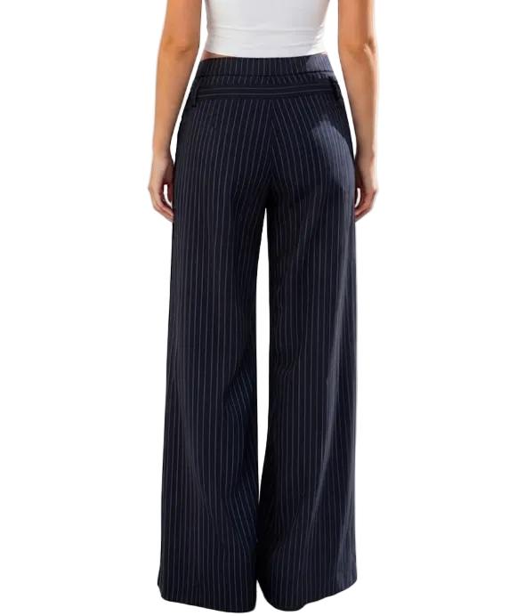 Timeless & Elegant Straight Wide Leg Dress Pants for Women - BP-PNT-B20-08