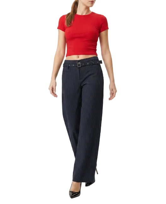 Timeless & Elegant Straight Wide Leg Dress Pants for Women - BP-PNT-B20-08