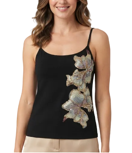 Timeless & Elegant Strapped Embroidered Camisole Tops for Women - BP-B20 -TOP-42