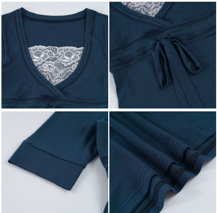 Timeless & Elegant V-neck Short Sleeve Slim-Fit Tops for Women - BP-B20 -TOP-143