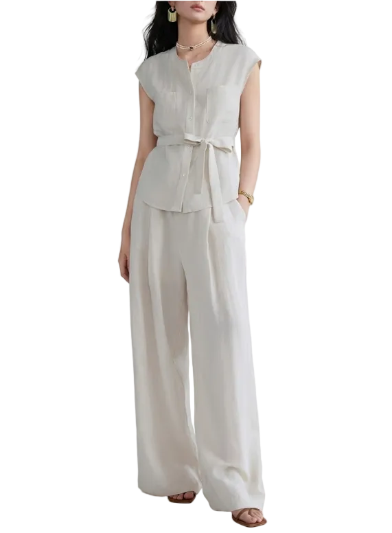 Trendy & Comfy Two-Piece Versatile Summer Suit - B15-SUIT-16