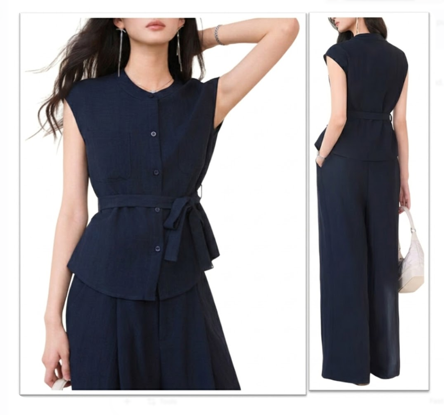 Trendy & Comfy Two-Piece Versatile Summer Suit - B15-SUIT-16