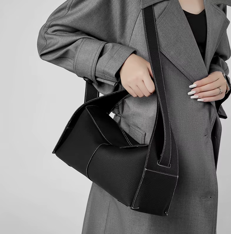 Trendy & Elegant Genuine Leather Designer Luxury Handbags Shoulder Bag - B10-BAG-46