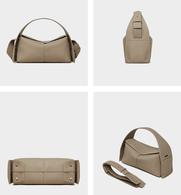 Trendy & Elegant Genuine Leather Designer Luxury Handbags Shoulder Bag - B10-BAG-46