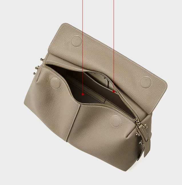 Trendy & Elegant Genuine Leather Designer Luxury Handbags Shoulder Bag - B10-BAG-46