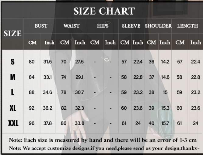 Trendy & Elegant Long Sleeve Lapel V-Neck Velvet Contrast Peplum Blazer Jacket - B4-BLZ-01