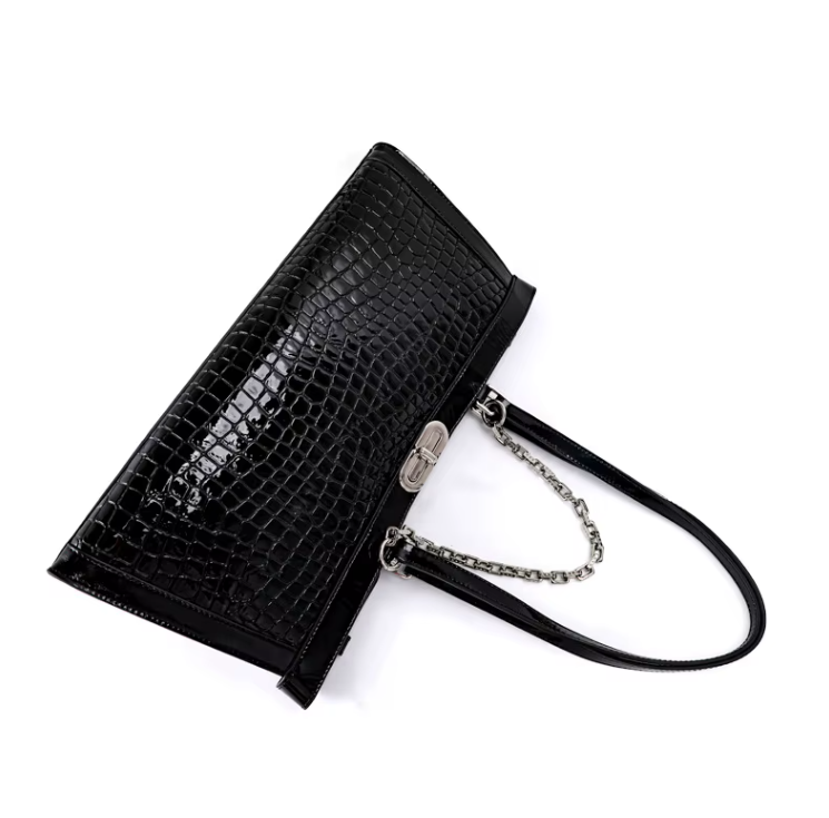 Trendy & Elegant Luxury Genuine Leather Shoulder Bag Crossbody Handbag - B14-PURSE-55