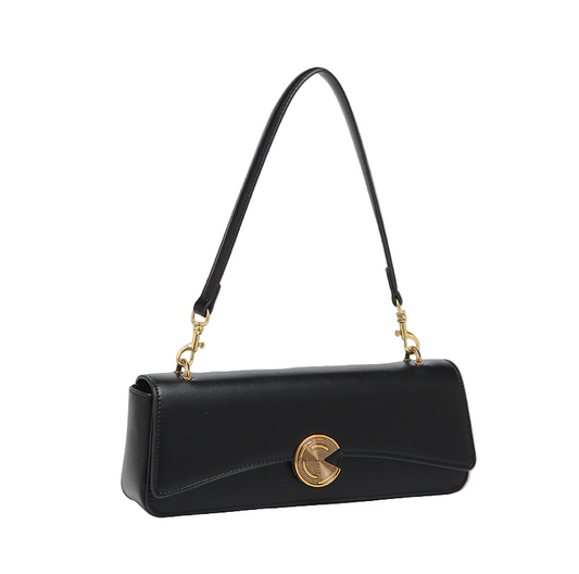 Trendy & Elegant Luxury Genuine Leather Underarm Shoulder Bag Crossbody  - B14-PURSE-32