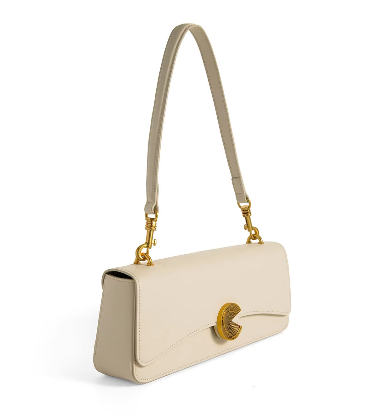 Trendy & Elegant Luxury Genuine Leather Underarm Shoulder Bag Crossbody  - B14-PURSE-32