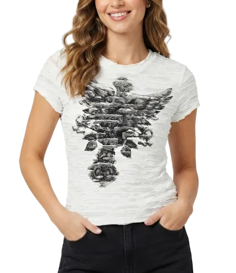 Trendy & Elegant New Fabric Short Sleeve Tops for Women - BP-B20 -TOP-209