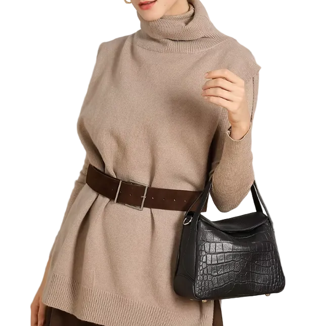 Trendy & Timeless Genuine Leather Designer Luxury Handbags Shoulder Bag - B10-BAG-74