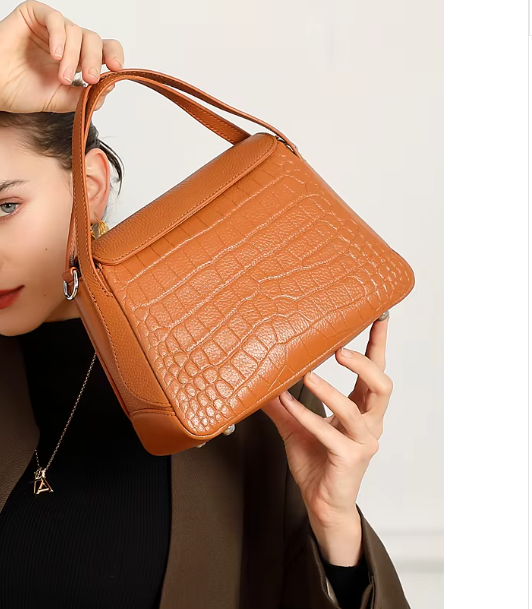 Trendy & Timeless Genuine Leather Designer Luxury Handbags Shoulder Bag - B10-BAG-74