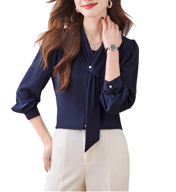 Trendy & Timeless Long Sleeve Blouses for Women - B15-TOP-17