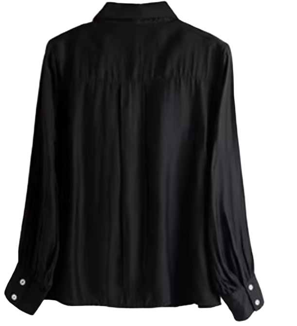 Trendy & Timeless Long Sleeve Button-up Collar Dress Shirts for Women - B15-TOP-27