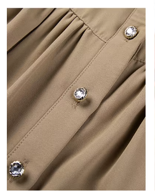 Trendy & Timeless Long Sleeve Collar Dress Shirts for Women - B15-TOP-70