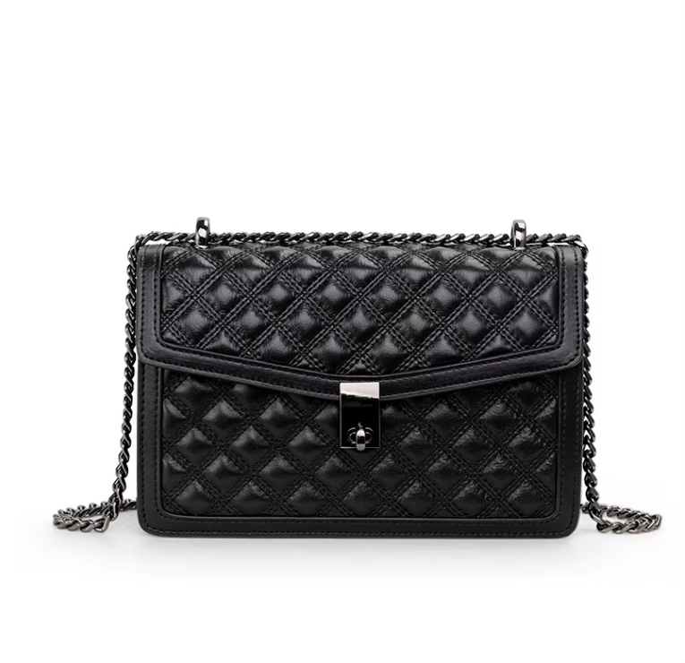 Trendy & Timeless Luxury Genuine Leather Shoulder Bag Crossbody Handbag - B14-PURSE-59