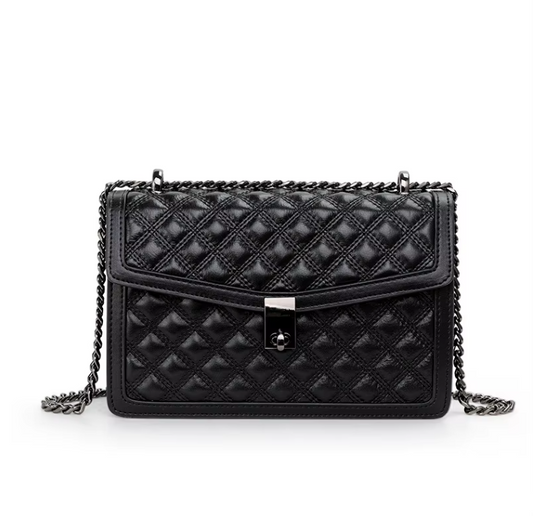 Trendy & Timeless Luxury Genuine Leather Shoulder Bag Crossbody Handbag - B14-PURSE-59