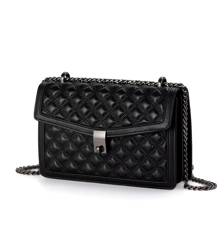 Trendy & Timeless Luxury Genuine Leather Shoulder Bag Crossbody Handbag - B14-PURSE-59