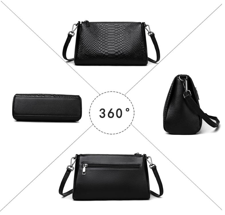 Trendy & Timeless Luxury Genuine Leather Shoulder Bags Handbags - B20-PURSE-06