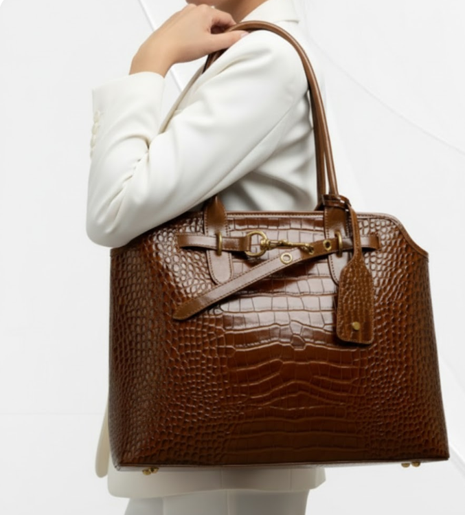 Trendy & Timeless Luxury Genuine Leather Shoulder Bags Large Capacity Handbags - B20-PURSE-12