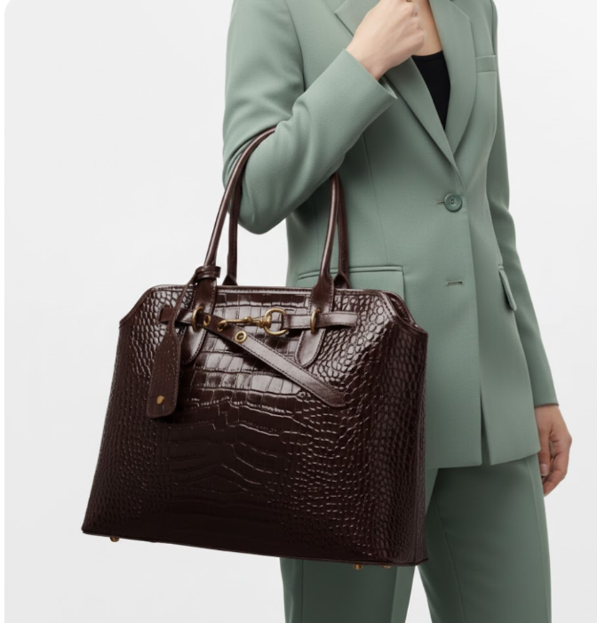 Trendy & Timeless Luxury Genuine Leather Shoulder Bags Large Capacity Handbags - B20-PURSE-12