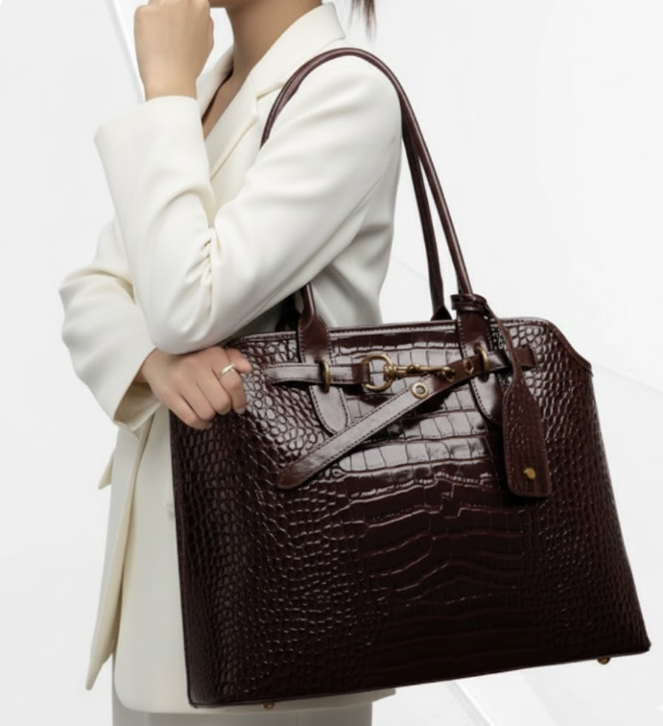 Trendy & Timeless Luxury Genuine Leather Shoulder Bags Large Capacity Handbags - B20-PURSE-12