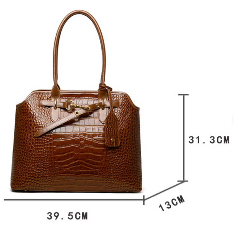 Trendy & Timeless Luxury Genuine Leather Shoulder Bags Large Capacity Handbags - B20-PURSE-12