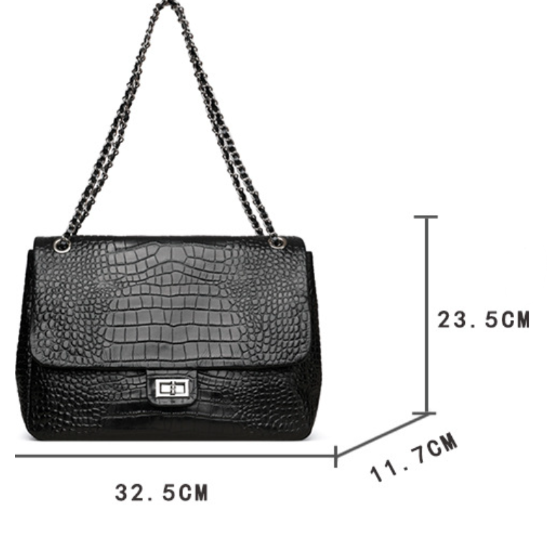 Trendy & Timeless Luxury Genuine Leather Shoulder Bags Handbags - B20-PURSE-13