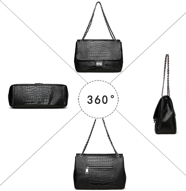 Trendy & Timeless Luxury Genuine Leather Shoulder Bags Handbags - B20-PURSE-13