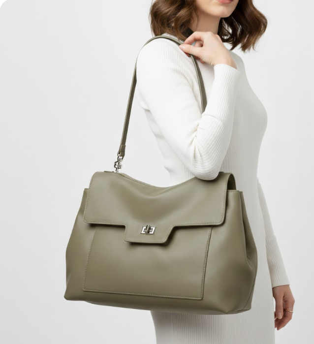 Trendy & Timeless Luxury Genuine Leather Shoulder Bags Handbags - B20-PURSE-37