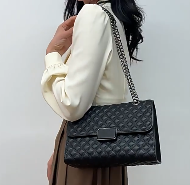 Trendy & Timeless PU Leather Flap Crossbody Bag  Shoulder Bag Handbags - B20-PURSE-PU19