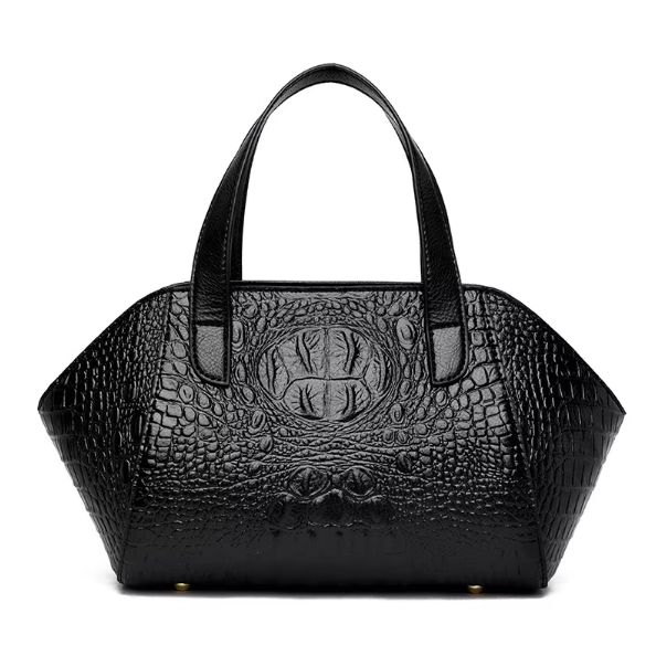 Trendy & Timeless PU Leather with Crocodile Pattern Shoulder Bag Handbags - B20-PURSE-PU27
