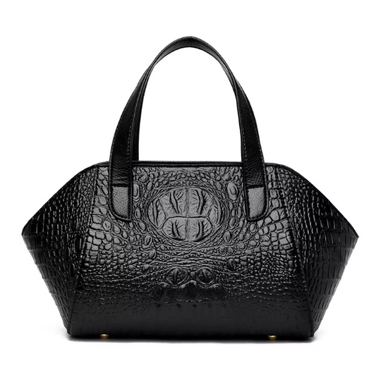 Trendy & Timeless PU Leather with Crocodile Pattern Shoulder Bag Handbags - B20-PURSE-PU27