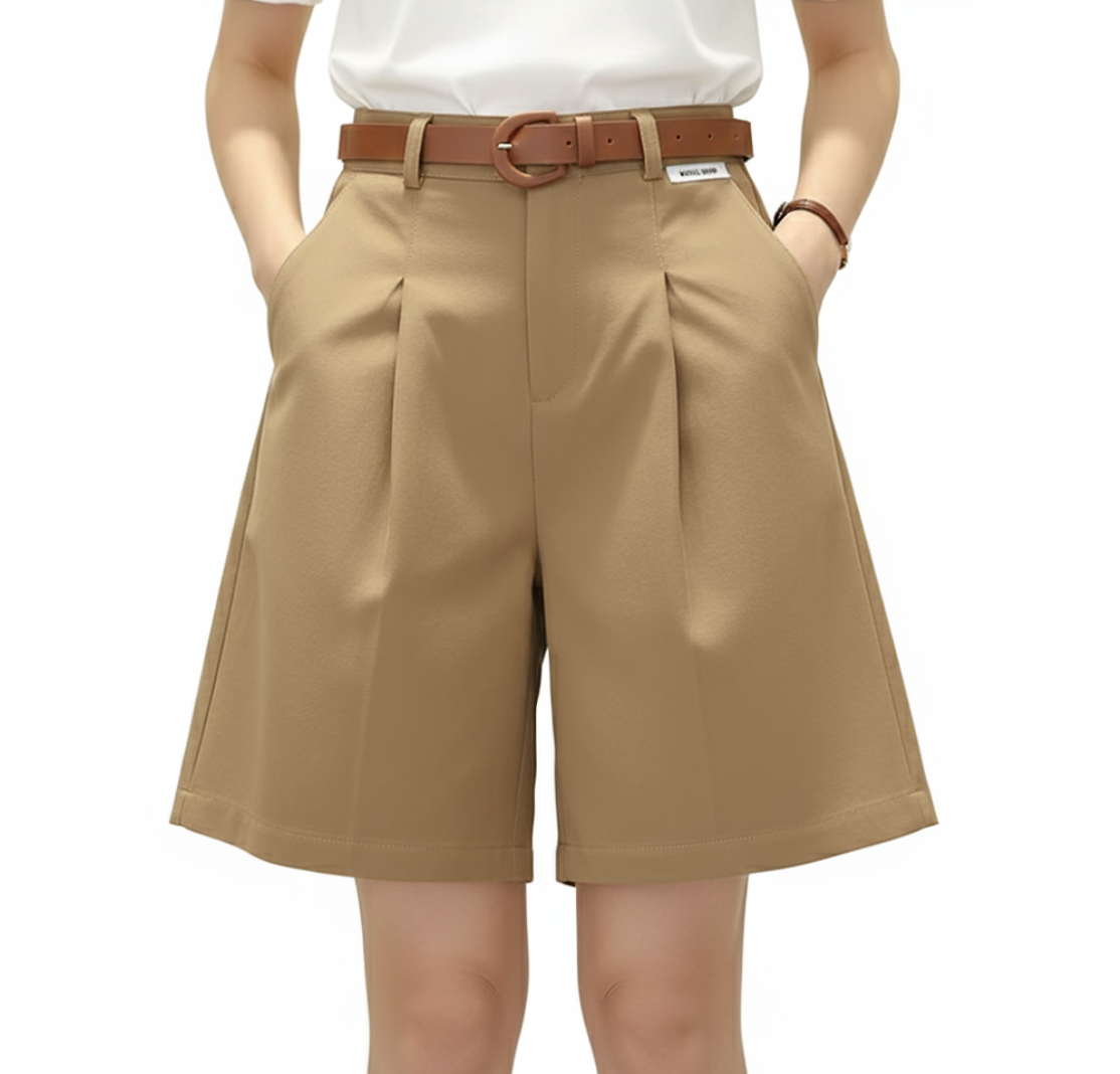 Trendy & Timeless High Waist Elegant Shorts for Women B1-SH-03