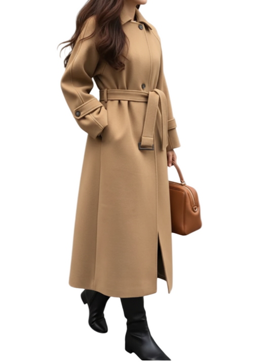 Women’s Classy & Timeless Wool Cardigans Long Coat JACKET-JKT-22