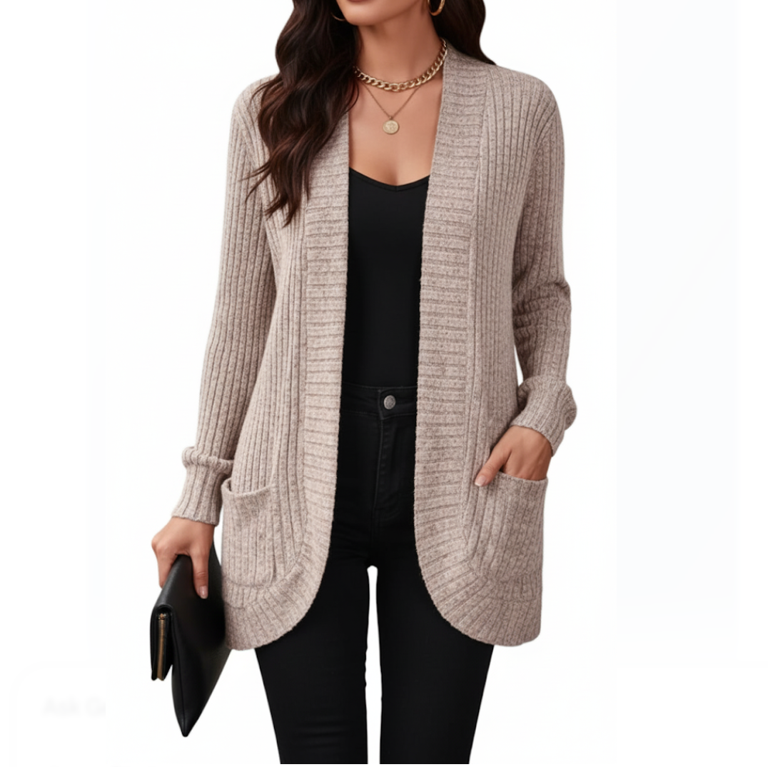 Women’s Trendy Winter Long Sleeve Pit Strip Wool JACKET-JKT-13