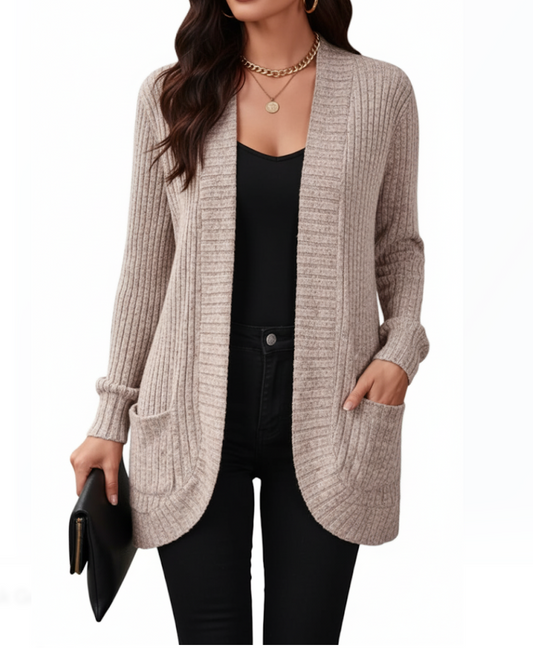 Women’s Trendy Winter Long Sleeve Pit Strip Wool JACKET-JKT-13