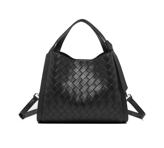 Trendy & Timeless Woven Luxury Genuine Leather Designer Handbags For Women - B10-BAG-04