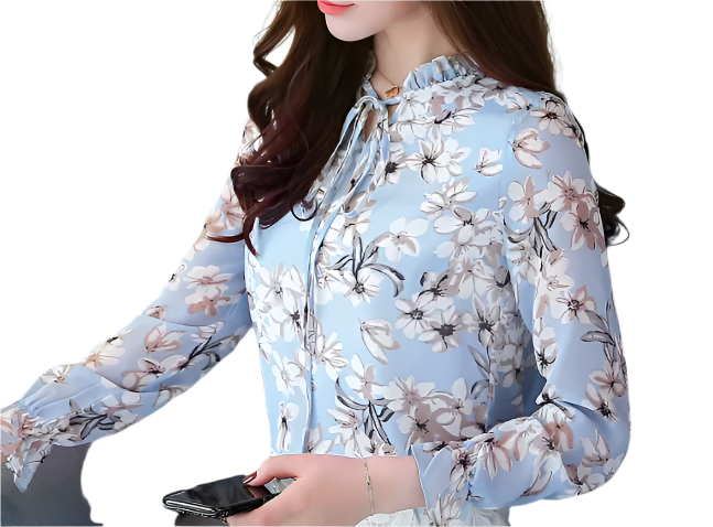 Floral Print Full Sleeve Shirt for Women – BL72