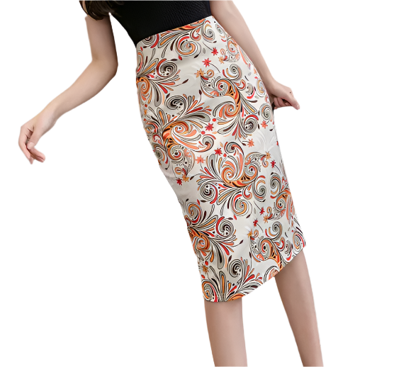 Trendy & Timeless Comfortable & Elegant Pencil Skirt for Women- SKT-10
