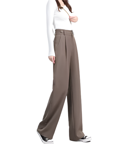 Women’s High Waist Trousers Suit PANTS-DP-10