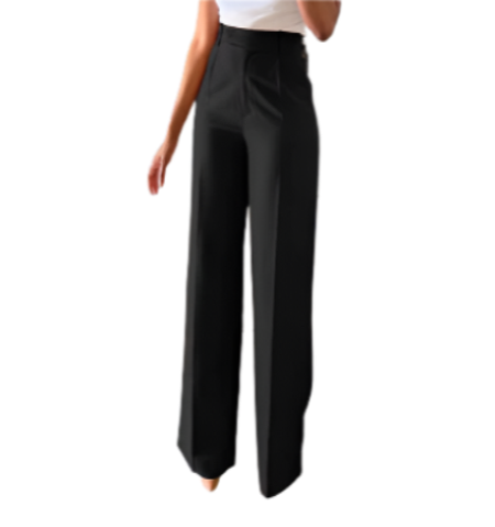 Trendy & Timeless Straight Wide Legs Trouser Pants for Women - PANTS-DP-01