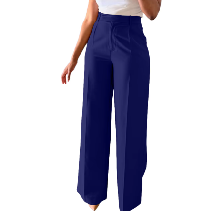 Trendy & Timeless Straight Wide Legs Trouser Pants for Women - PANTS-DP-01