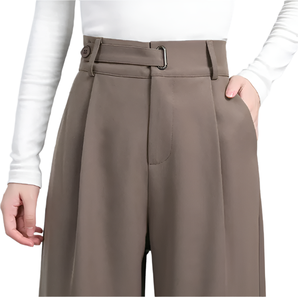 Women’s High Waist Trousers Suit PANTS-DP-10