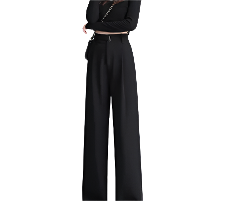 Women’s High Waist Trousers Suit PANTS-DP-10