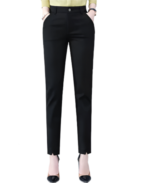 Women’s Trendy & Timeless  Suit Trousers High Waist PANTS-DP-12