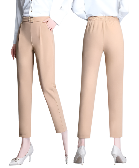 Women’s Trendy & Timeless High Waist Professional Dress Trousers PANTS-DP-14
