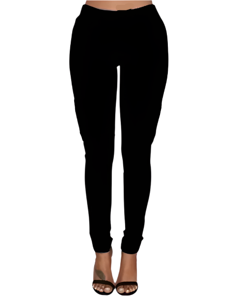 Women’s Drawstring Skinny Cargo Pants JEANS-JP-07
